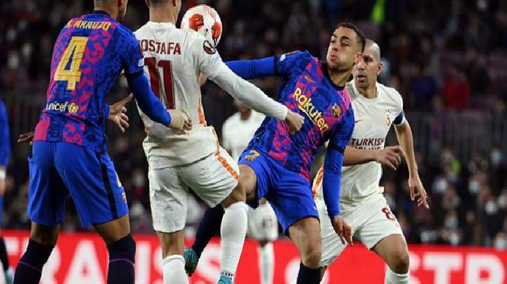 Galatasaray, Barcelona deplasmanında avantajı kaptı