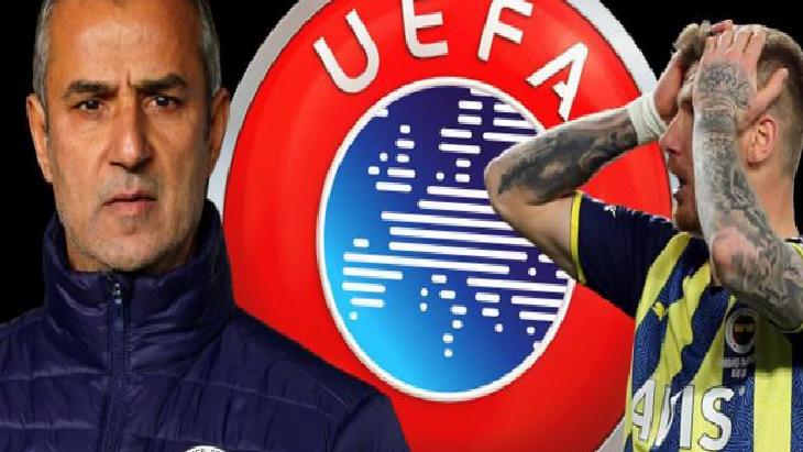UEFA’dan Fenerbahçe ve İsmail Kartal’a ceza!