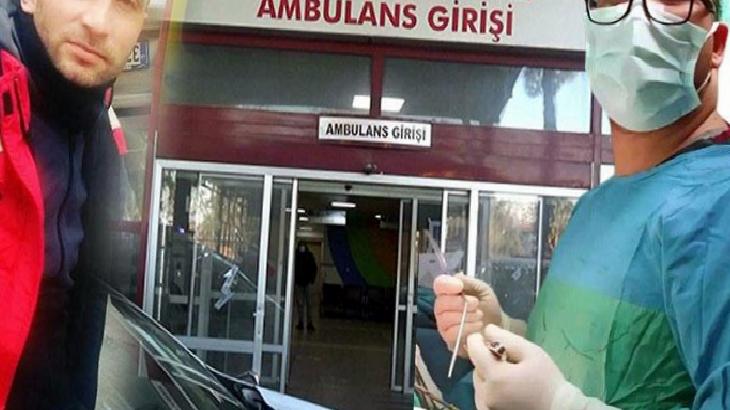 Yumruk atıp bıçak çektiği doktordan şikayetçi oldu