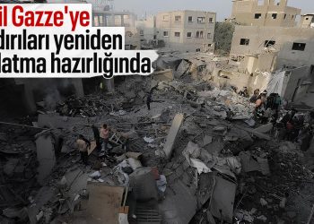 İrrail, Gazze’ye taarruzlari yine saşlatma niyetinde