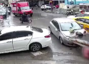 İstanbul’da Motokuryeyi Ezen Şoför Tutuklandı