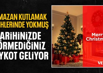 Ramazan’a Sesiz Kalan Vestel’in, Noel ve Cadlarlar Bayramı Kutladı Ortaya Çırkti